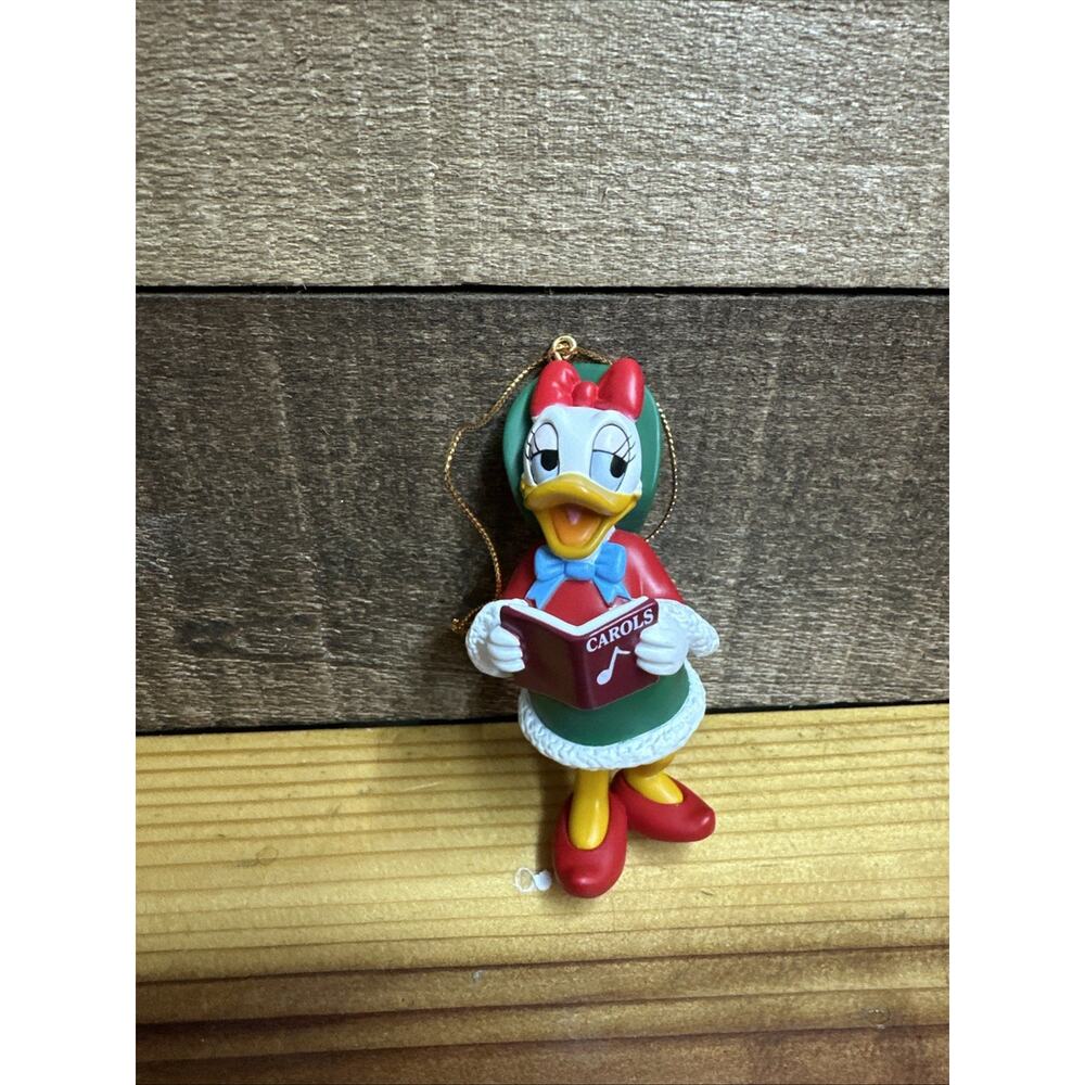 Disney Christmas Ornament - Daisy Duck Caroling - Grolier In Box